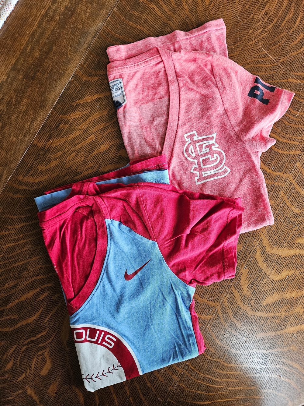 GUC Women's Nike/VS Pink STL Cardinals Shirt Duo